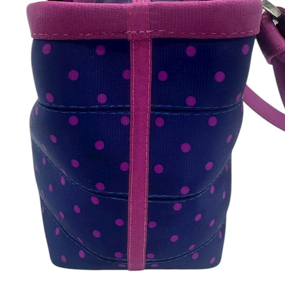 Harveys Seatbelt Bag Carriage Ring Tote in Magenta Dot RARE - Picture 5 of 13